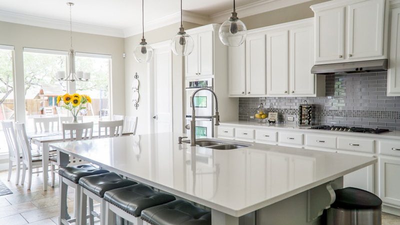 Home kitchen-and-dining-area