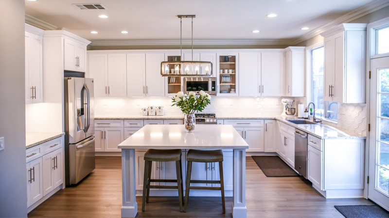 Home white-wooden-cupboards
